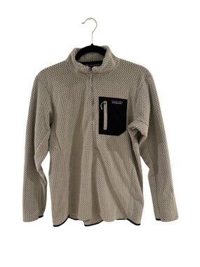 Patagonia Fleece Quarter Zip Pullover Small Patterned Synchilla Jacket